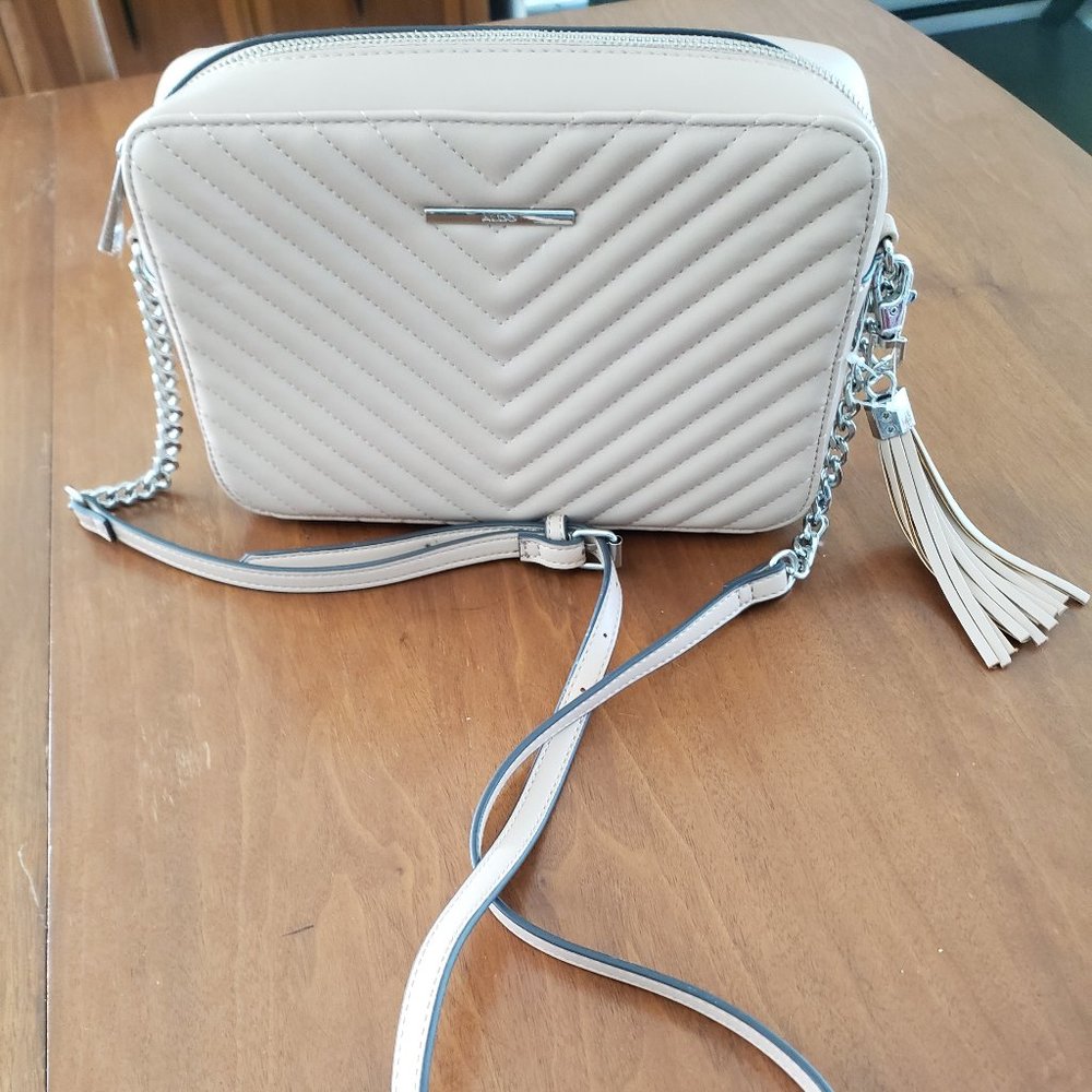 Aldo cream purse